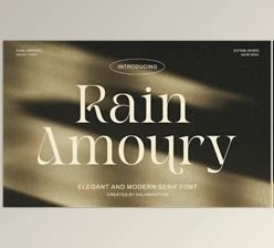 Download Rain Amoury - Elegant Font (Creative Market 291836994)