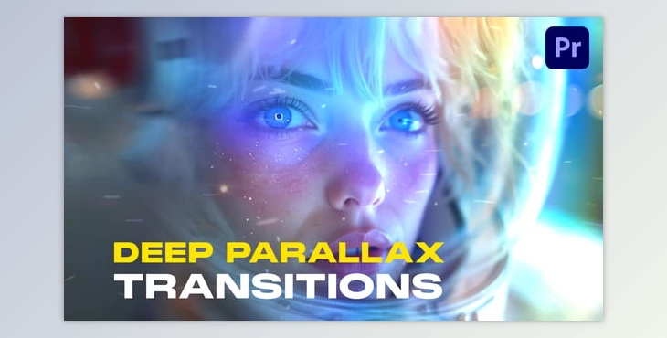 Download DepthFlow Transitions | 30+ Parallax Effects with VHS, Particles, Light Leaks & Sound FX -(Videohive 60723117)