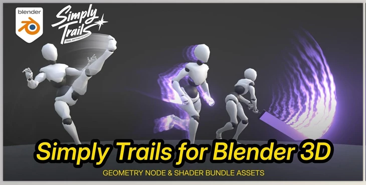 Blender - Download Simply Trails - Trail Anything! v1.1.0