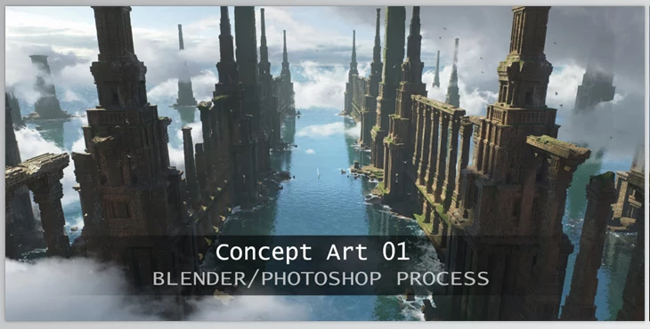 Gumroad - Download Lost Atlantide 3D/2D process