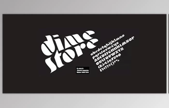 My Fonts - Download <span class='badge badge-warning'>Dime</span> Store - Slightly Futuristic OTF