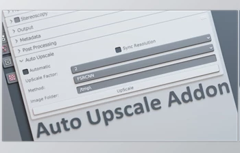 Blender - Download <span class='badge badge-warning'>Auto</span> Upscale Addon v0.0.6