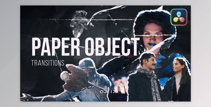 Download Paper Object Transitions for DaVinci Resolve (Videohive 60732567)