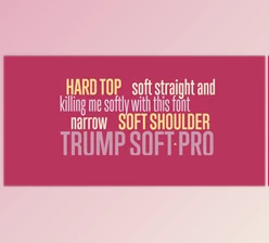 My Fonts - Download Trump Soft Pro Font Family 6xOTF