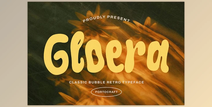 Download Gloera – Classic Bubble Retro (Creative Market 291830496)