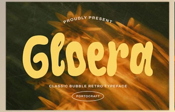 Download Gloera – Classic Bubble <span class='badge badge-warning'>Retro</span> (Creative Market 291830496)