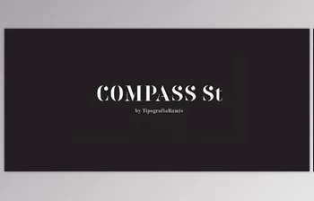 My Fonts - Download <span class='badge badge-warning'>Compass</span> St Font Family 2xOTF