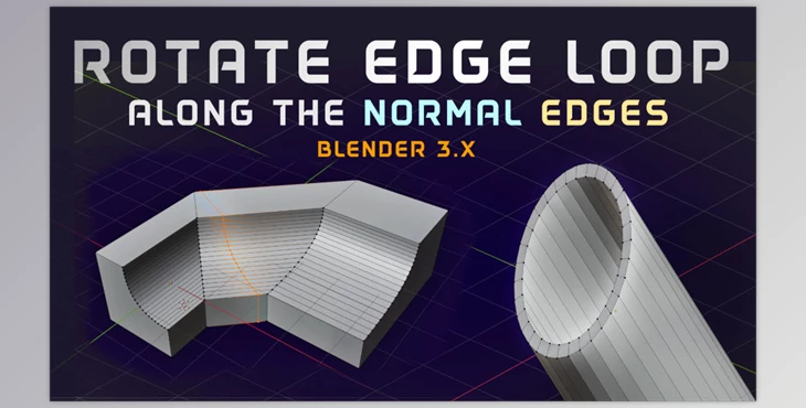 Blender - Download Rotate Edge Loop v1.7