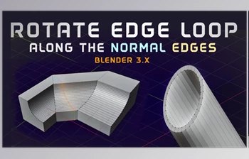 Blender - Download Rotate Edge <span class='badge badge-warning'>Loop</span> v1.7