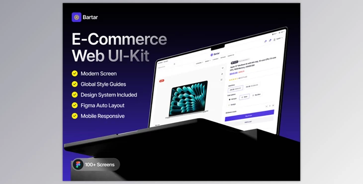UI8 - Download Bartar - E-Commerce Web UI Kit