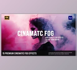 Download Cinematic Fog Overlays Pack – Realistic Mist & Atmospheric Film FX (Videohive 60844695)
