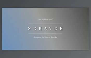 My <span class='badge badge-warning'>Fonts</span> - Download Seravee Font Family 8xOTF