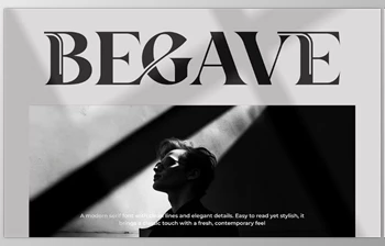 Download Begave || Modern Classy <span class='badge badge-warning'>Serif</span> <span class='badge badge-warning'>Font</span> (Creative Market 291837169)