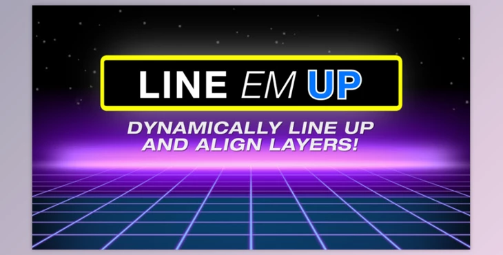 Aescripts - Download Line Em Up v1.0
