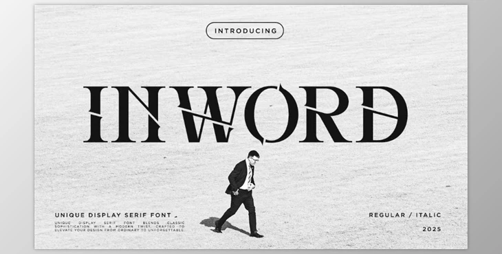 Download Inword - Modern Display Serif Font (Creative Market 291866656)