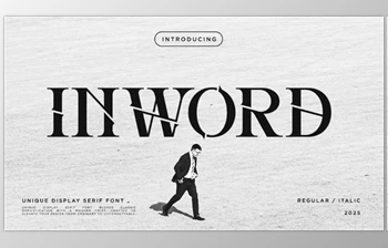Download Inword - Modern <span class='badge badge-warning'>Display</span> Serif <span class='badge badge-warning'>Font</span> (Creative Market 291866656)