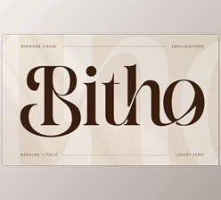 Download Bitho - Modern Logo Font (Creative Market 291823537)