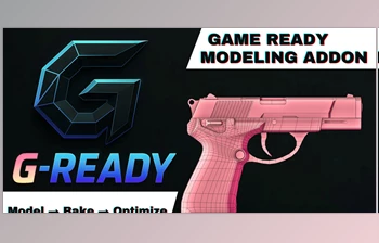 Blender - Download G-Ready - Game Ready <span class='badge badge-warning'>Modeling</span> Tools v1.5.0