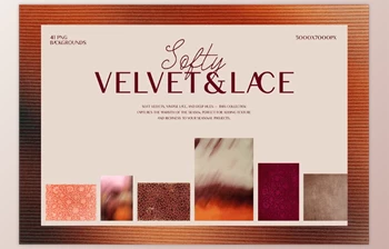 Download Softy Velvet & Lace Backgrounds (Creative <span class='badge badge-warning'>Market</span> 291820818)
