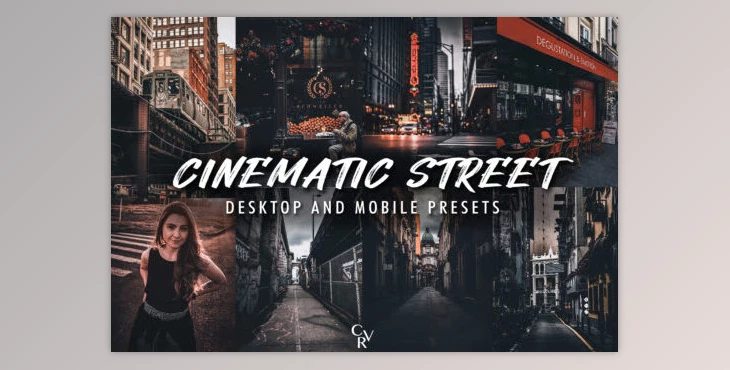 FilterGrade - Download 10 Cinematic Street Lightroom Presets