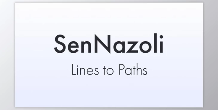 Aescripts - Download SenNazoli Lines to Paths v1.0