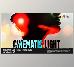 Download Cinematic Light Leaks Transitions – Warm Film Glow & Lens FX For FCPX (Videohive 60957875)