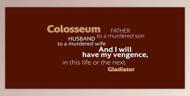 My Fonts - Download Colosseum - Works Well in Headlines 8xOTF