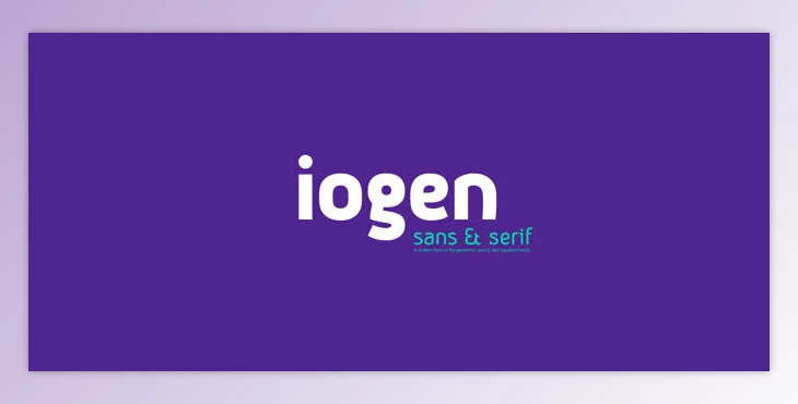 My Fonts - Download Iogen - Curved Vertical Strokes 6xOTF
