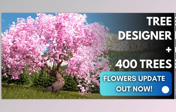 Blender - Download Treedesigner + <span class='badge badge-warning'>400</span> Procedural Trees