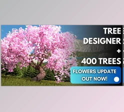 Blender - Download Treedesigner + 400 Procedural Trees
