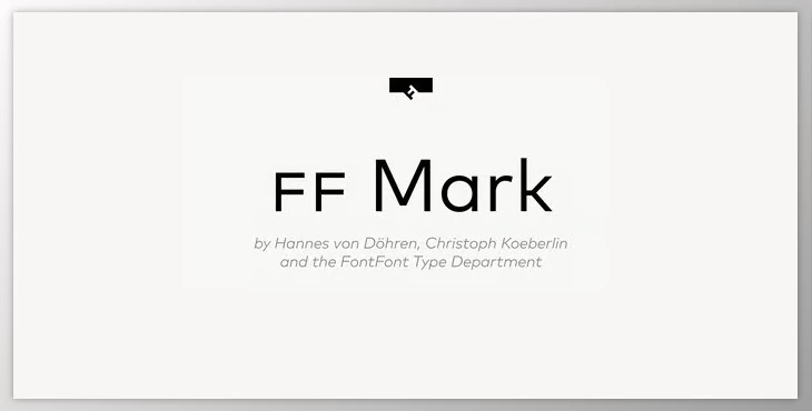 My Fonts - Download FF Mark Font Family 20xOTF