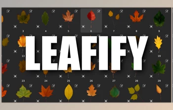 <span class='badge badge-warning'>Blender</span> - Download Leafify - 40 Leaf/Leaves Texture Alphas