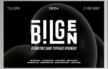 Download Bilgen <span class='badge badge-warning'>Geometric</span> Sans (Creative Market 92438207)