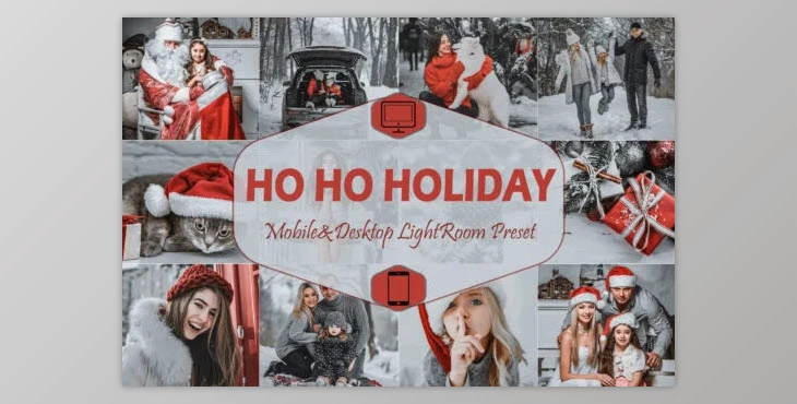 Filtergrade - Download Ho Ho Holiday Mobile & Desktop Lightroom Presets