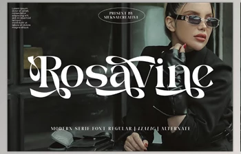 Download Rosavine <span class='badge badge-warning'>Font</span> (Creative Market 291322871)