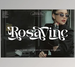 Download Rosavine Font (Creative Market 291322871)