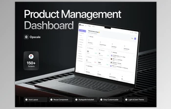 UI8 - Download Product Management Dashboard UI <span class='badge badge-warning'>Kit</span> - Opscale