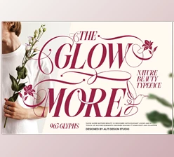 Download Glow More Typeface (Creative Market 291620473)