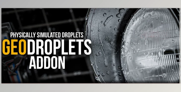 Blender - Download GeoDroplets Plus v1.1 for Blender
