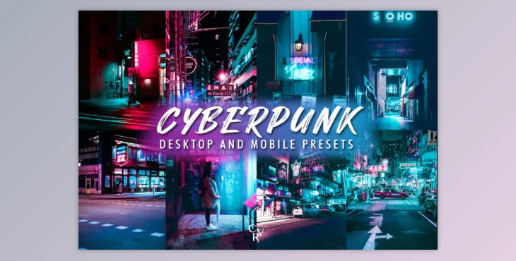 Filtergrade - Download Cyberpunk Lightroom Presets