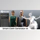 Blender - Download Divine Cut - Smart Cloth Generator v3.4.3 + Assets for Blender