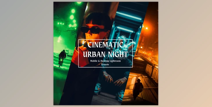 Etsy - Download Cinematic Urban Night Lightroom Presets