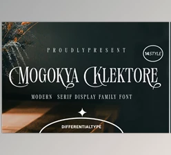 Download Mogokya Klektore Font (Creative Market 291819158)