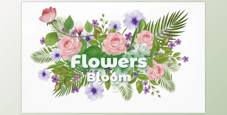 After Effects Flowers Bloom