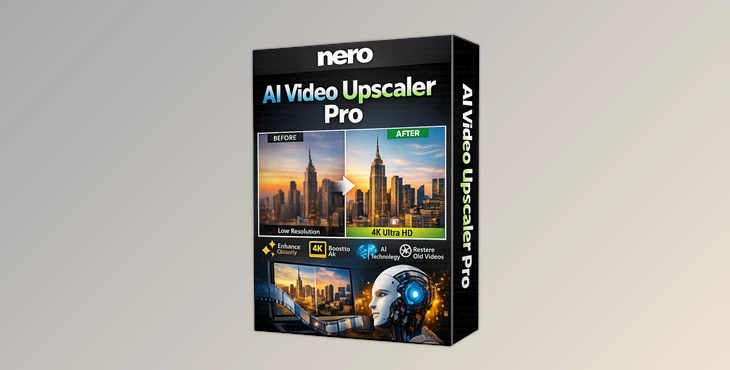 Nero AI Video Upscaler Pro