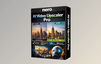 Nero AI Video Upscaler Pro: Enhance Video Resolution Instantly (v1.3.16.0)