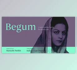 My Fonts - Download Begum Font Family 5xOTF
