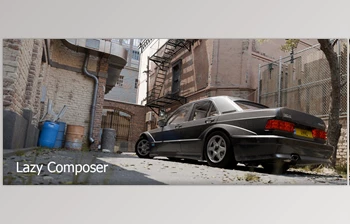 Blender - Download Lazy Composer v2.0: One-Click <span class='badge badge-warning'>Film</span> Emulation Addon