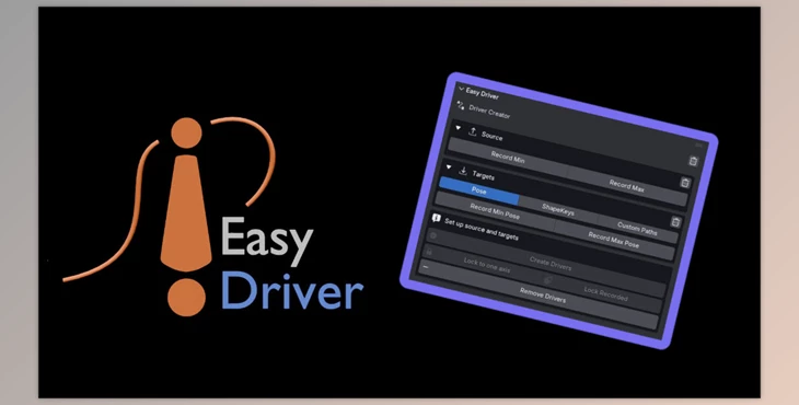 Blender Extensions - Download Easy Driver 