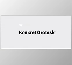 My Fonts - Download BF Konkret Grotesk Pro 16xOTF
